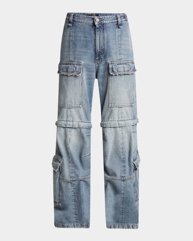 Flared Cargo Pants